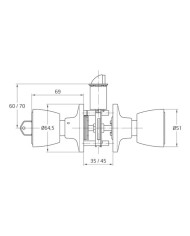POMO COPA  LATON MATE LLAVE-CONDENA AMIG