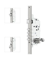 CERRADURA TLB5 5 PUNTOS  CERRADERO CORTO PLATA TESA