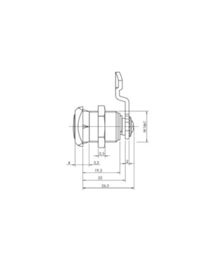 CERRADURA BUZON 8014180CR TESA
