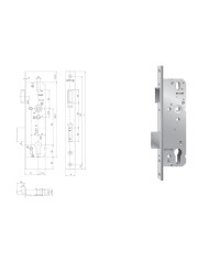 CERRADURA KFV REF 49  PZW FRENTE 16