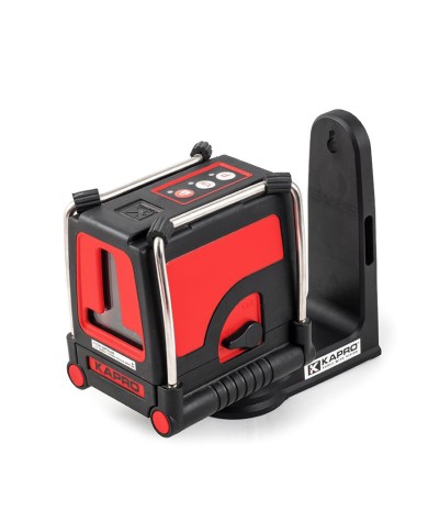 NIVEL LASER ROJO C/SOPORTE  KAPRO MEDID