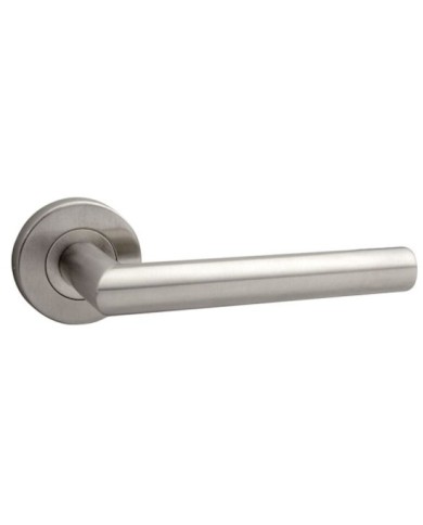 MANIVELA 2000-L RECTA ROSETA INOX COLOMA 2 FERRETEROS