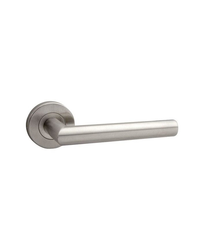 MANIVELA 2000-L RECTA ROSETA INOX COLOMA 2 FERRETEROS