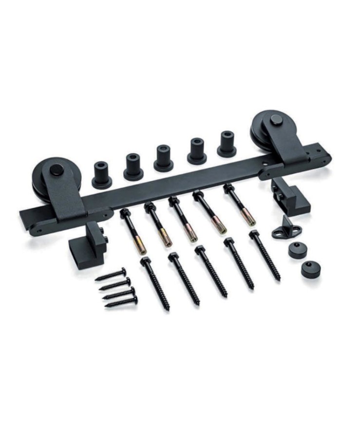 KIT PUERTA RUSTICA 2M ATORNILLADA SUPERIOR DIVALFER