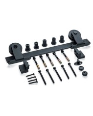 KIT PUERTA RUSTICA 2M VISTA 100KG
