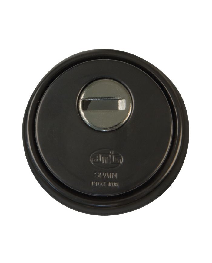 ESCUDO SEGURIDAD 31-65 NEGRO MATE AMIG