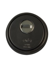 ESCUDO SEGURIDAD 31-65 NEGRO MATE AMIG