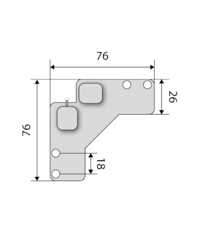 COLGADOR ESCUADRA Nº 51