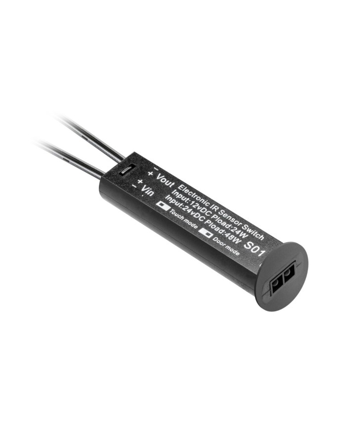 INTERRUPTOR UNIVERSAL NEGRO 12V