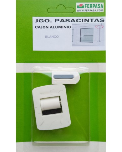 BLIS PASACINTAS PVC BLANCO