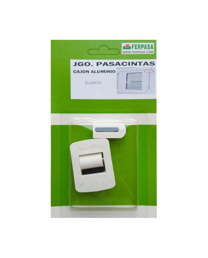 BLIS PASACINTAS PVC BLANCO