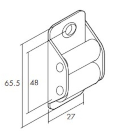 BLISTER PASACINTAS METAL RODILLO PLASTIC