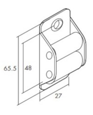 BLISTER PASACINTAS METAL RODILLO PLASTIC