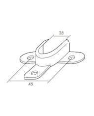 BLISTER SOPORTE PERSIANA + RODAMIENTO
