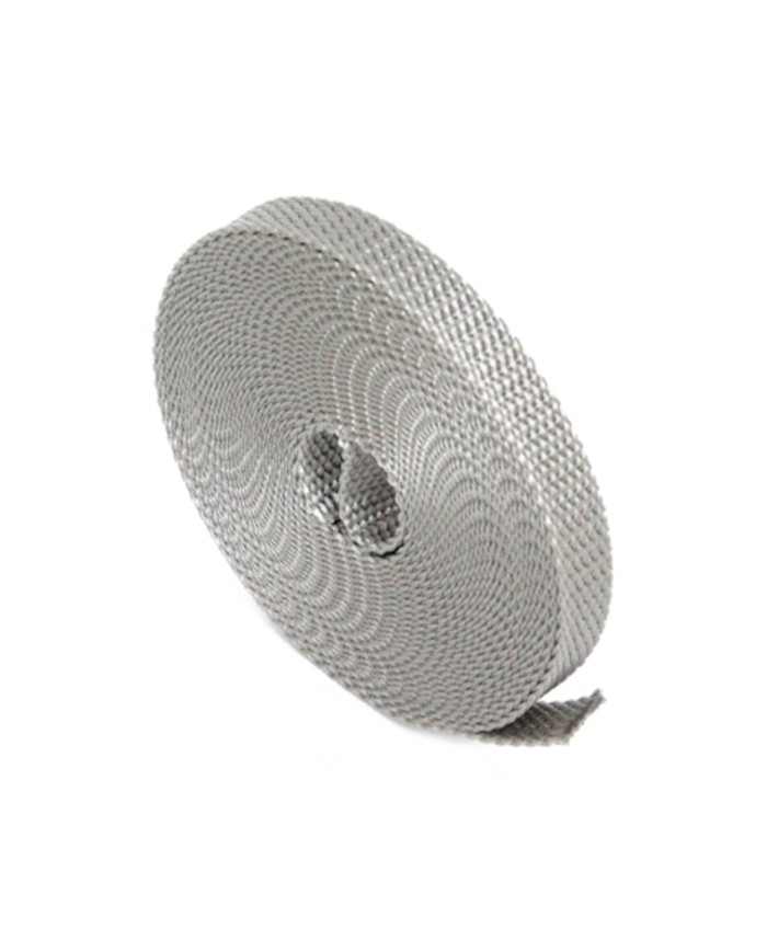 CINTA PERSIANA 14MMX6 MTROS ROLLO GRIS