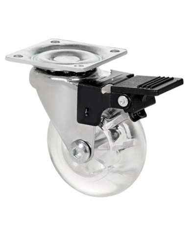 RUEDA SLIP D50 PLETINA TRANS, C/FRENO