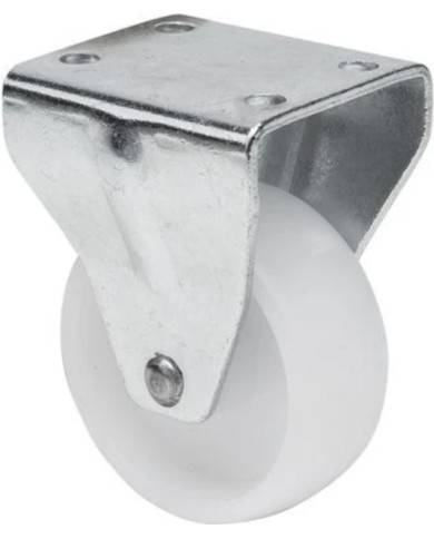RUEDA FIJA 60MM 2-0046 POLX BLANCO