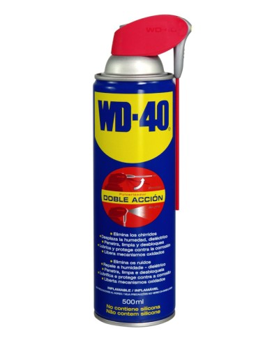 WD 40 BOTE MULTIUSO 500ML DOBLE ACCION