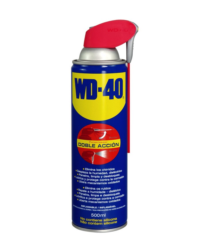 WD 40 BOTE MULTIUSO 500ML DOBLE ACCION