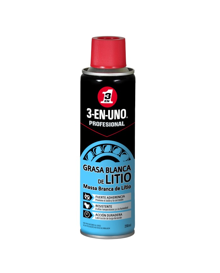 GRASA BLANCA LITIO 3 EN 1 250ML